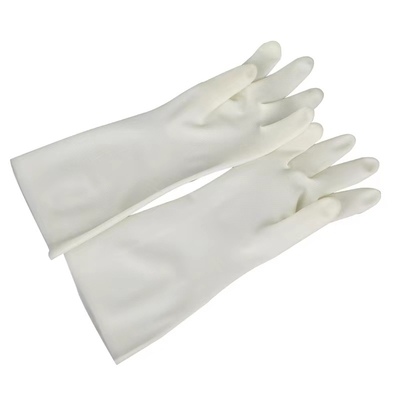 Guanti della cucina di perdita dei guanti di lavatura dei piatti del nitrile di 38CM anti per lavare i piatti