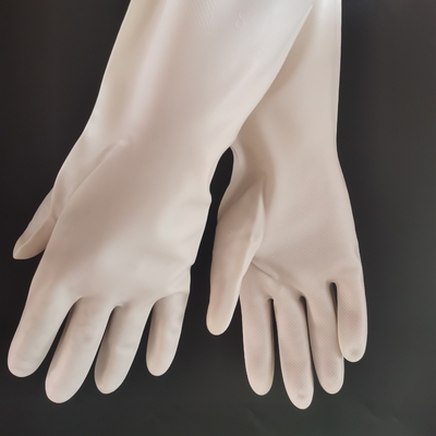 13 Mil Nitrile Dishwashing Gloves Restaurant che pulisce il guanto bianco durevole del nitrile