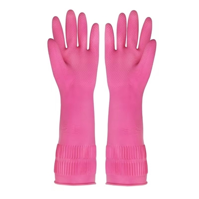 lattice di pulizia di perdita 38CM dei guanti della cucina 100G/Pair l'anti ha allineato i guanti
