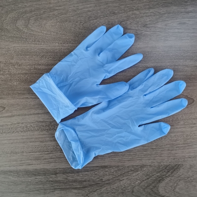 Guanti eliminabili dell'esame medico del nitrile del guanto 23cm del nitrile di resistenza chimica