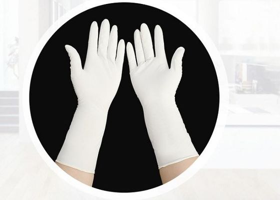 Durata di conservazione 4 anni Nitrile Glove Disposable Powder Free Providing Abrasion Resistance Perfetto per laboratorio industriale medico