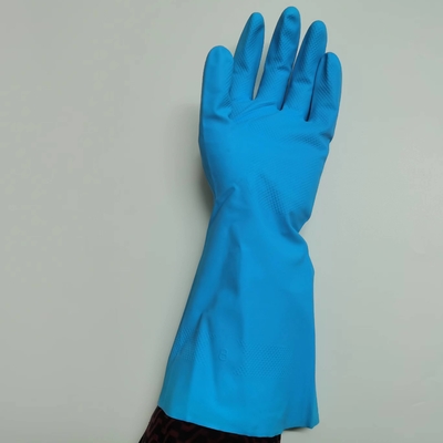 Protezione di pulizia di Mil Blue Gloves Nitrile Kitchen della famiglia 11 contro i prodotti chimici