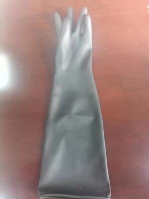 I guanti extra-lunghi del lattice del polsino di ispessimento 60Cm XL si affollano i guanti allineati del lattice