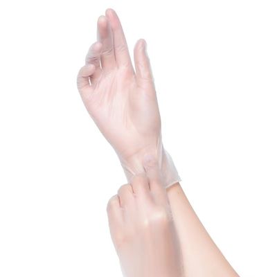 Guanto monouso in vinile M4.0-5.5g Comodo adatta Protezione durevole Adatta per industria medica