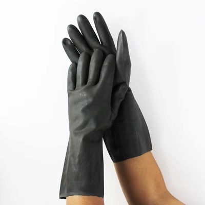 Guanti resistenti chimici del neoprene nero 13 pollici di alcool resistente