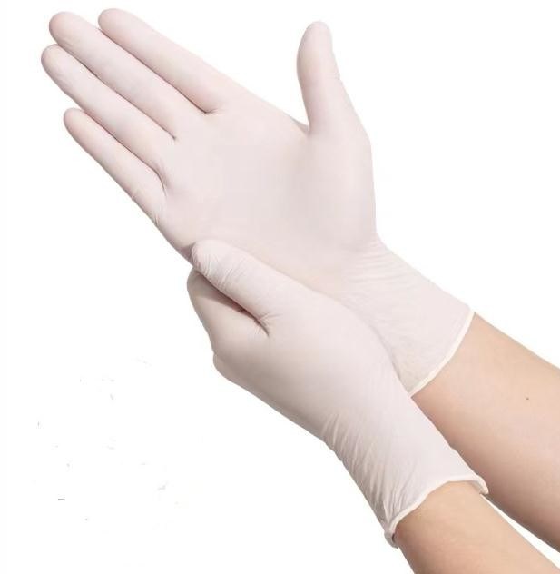 Guanti monouso senza lattice adatti agli utenti sensibili alle allergie, con eccellente resistenza alla trazione e flessibilità
